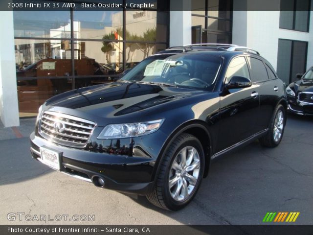 2008 Infiniti FX 35 AWD in Black Obsidian