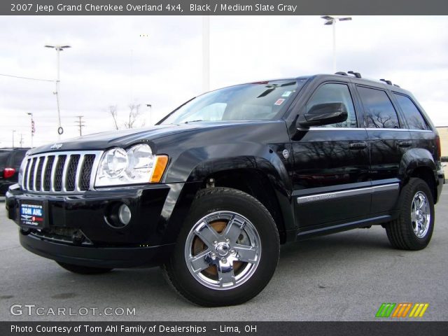2007 Jeep Grand Cherokee Overland 4x4 in Black