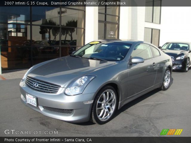 2007 Infiniti G 35 Coupe in Diamond Graphite Metallic