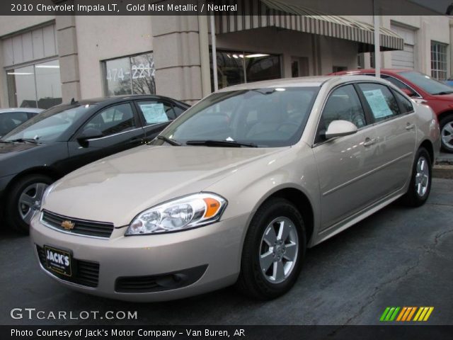 2010 Chevrolet Impala LT in Gold Mist Metallic