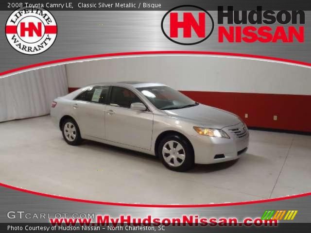 2008 Toyota Camry LE in Classic Silver Metallic