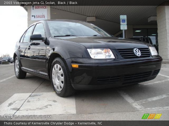 2003 Volkswagen Jetta GL Sedan in Black