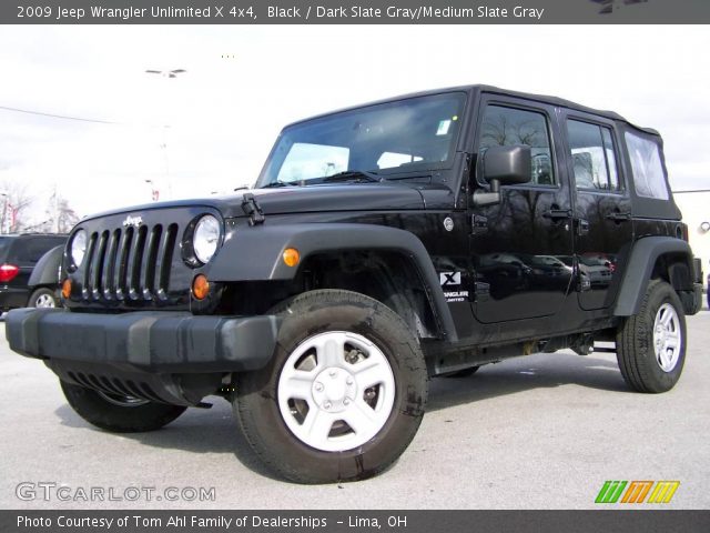 2009 Jeep Wrangler Unlimited X 4x4 in Black