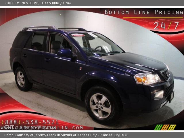 2007 Saturn VUE V6 in Deep Blue