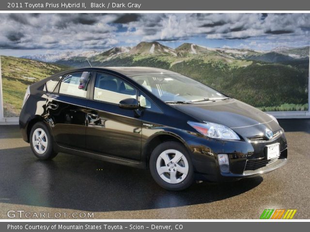 2011 Toyota Prius Hybrid II in Black