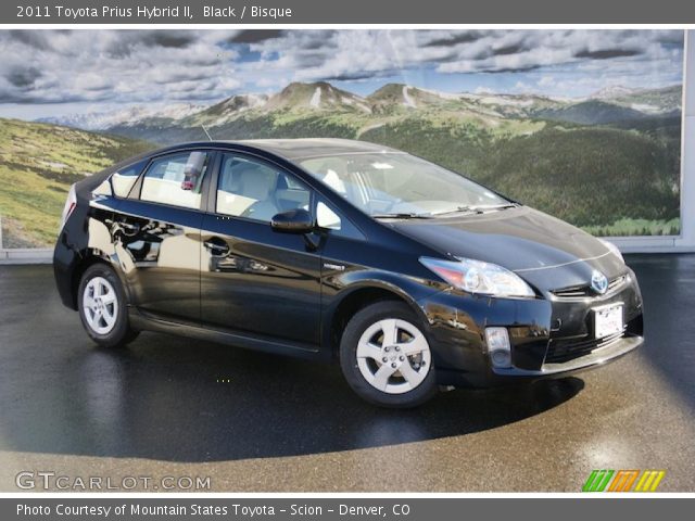 2011 Toyota Prius Hybrid II in Black