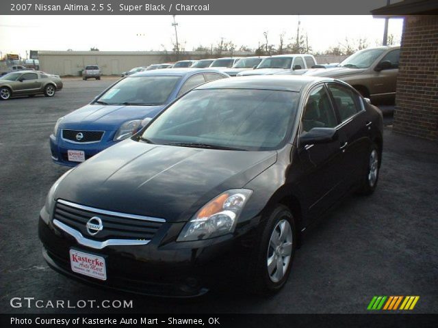 2007 Nissan Altima 2.5 S in Super Black