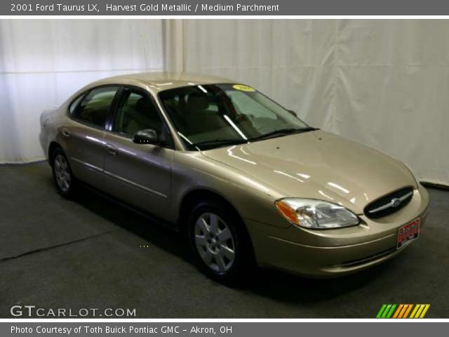 2001 Ford Taurus LX in Harvest Gold Metallic