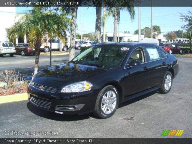 2011 Chevrolet Impala LT in Black