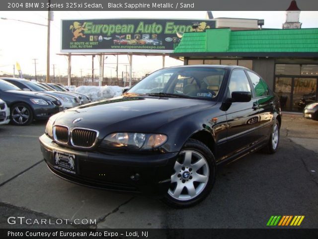 2004 BMW 3 Series 325xi Sedan in Black Sapphire Metallic