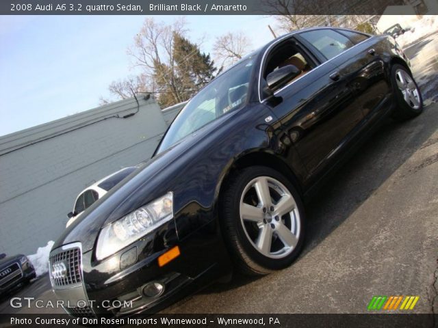 2008 Audi A6 3.2 quattro Sedan in Brilliant Black