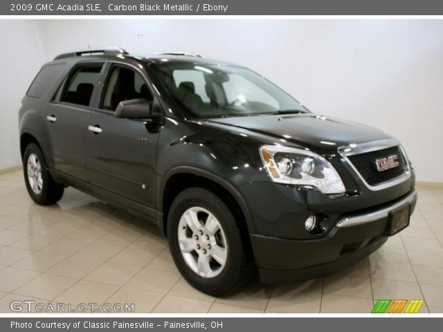 2009 GMC Acadia SLE in Carbon Black Metallic