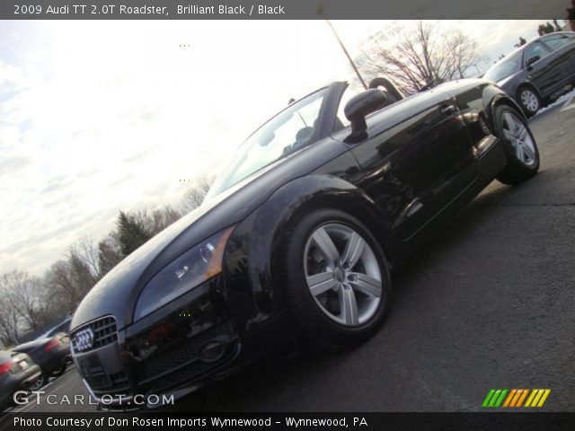 2009 Audi TT 2.0T Roadster in Brilliant Black