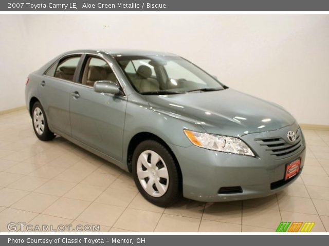 2007 Toyota Camry LE in Aloe Green Metallic