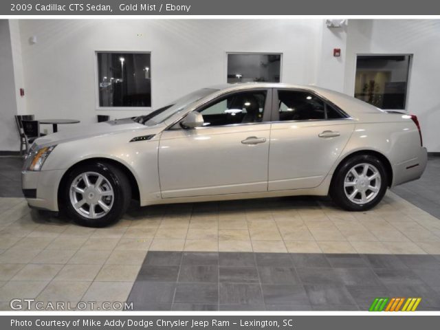 2009 Cadillac CTS Sedan in Gold Mist