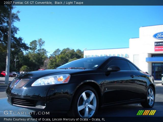 2007 Pontiac G6 GT Convertible in Black