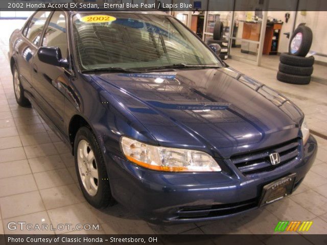 2002 Honda Accord EX Sedan in Eternal Blue Pearl