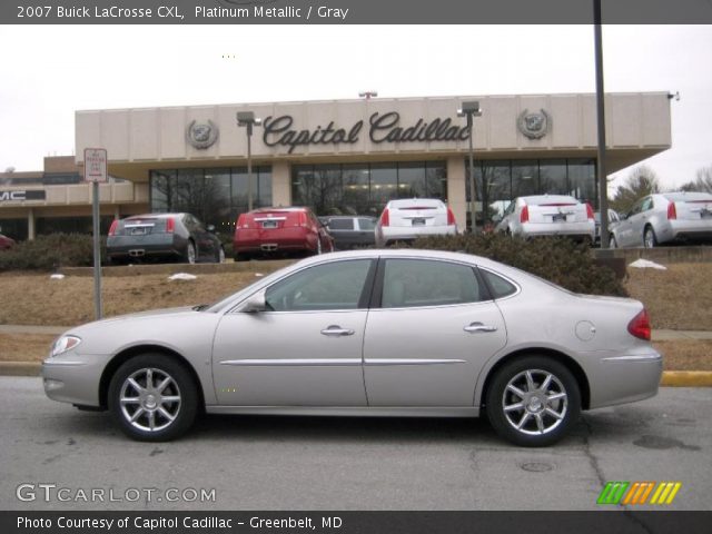 2007 Buick LaCrosse CXL in Platinum Metallic