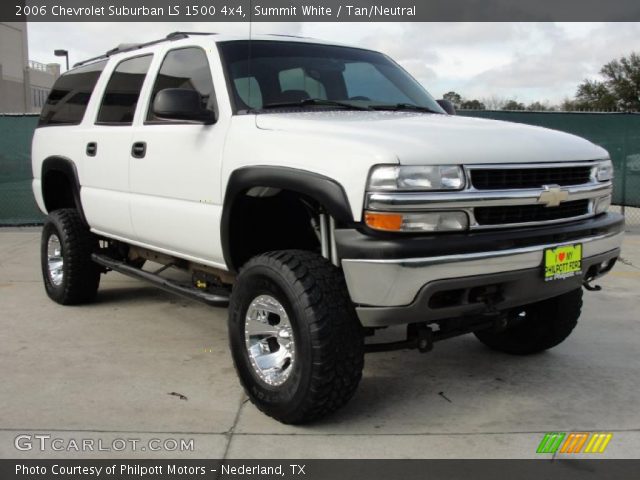 2006 Chevrolet Suburban LS 1500 4x4 in Summit White