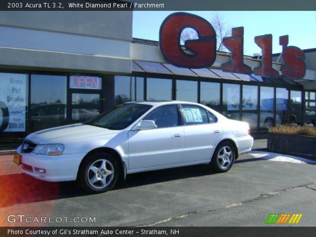 2003 Acura TL 3.2 in White Diamond Pearl