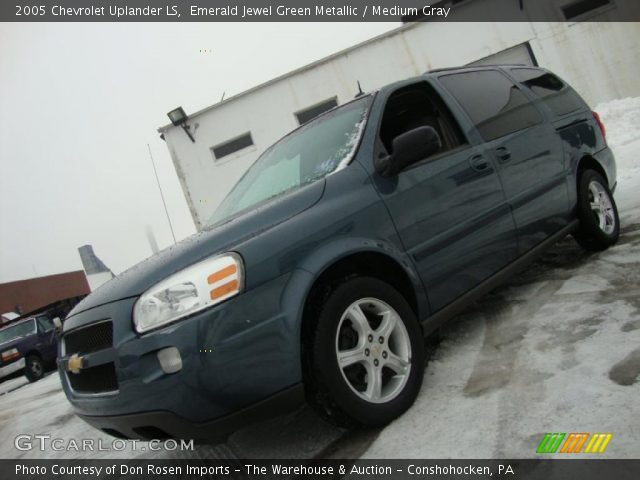 2005 Chevrolet Uplander LS in Emerald Jewel Green Metallic