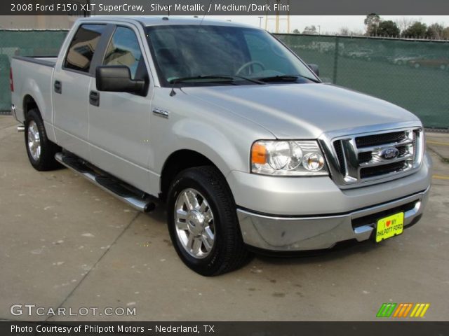 2008 Ford F150 XLT SuperCrew in Silver Metallic