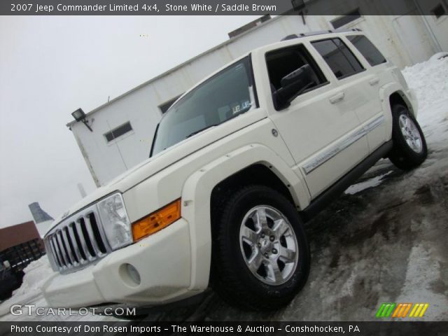 2007 Jeep Commander Limited 4x4 in Stone White