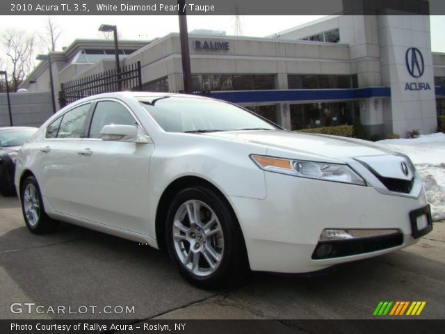 2010 Acura TL 3.5 in White Diamond Pearl