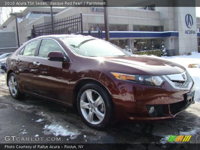 2010 Acura TSX Sedan in Basque Red Pearl