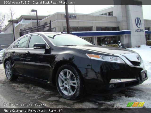 2009 Acura TL 3.5 in Crystal Black Pearl