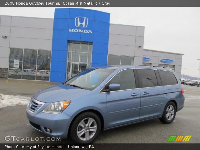 2008 Honda odyssey touring ocean mist metallic #3