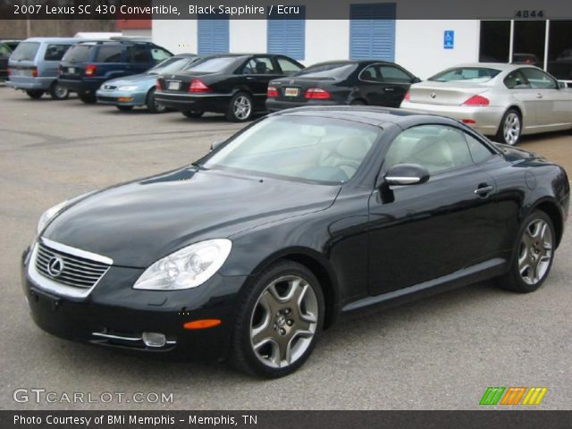 2007 Lexus SC 430 Convertible in Black Sapphire