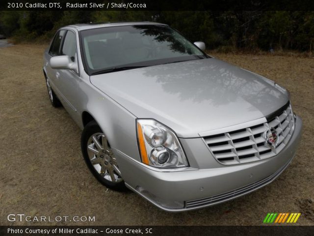 2010 Cadillac DTS  in Radiant Silver