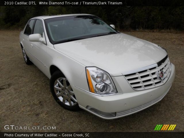2010 Cadillac DTS  in White Diamond Tri-coat