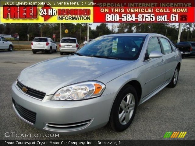 2010 Chevrolet Impala LS in Silver Ice Metallic