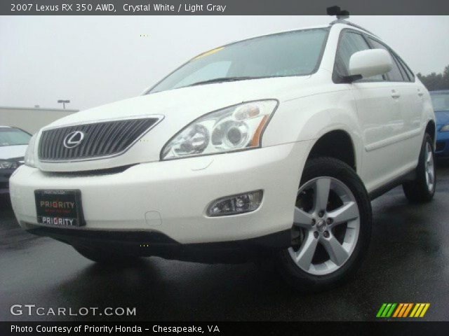 2007 Lexus RX 350 AWD in Crystal White