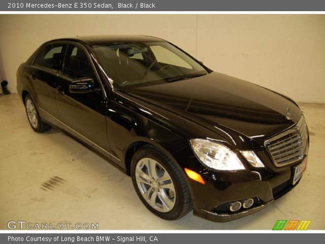 2010 Mercedes-Benz E 350 Sedan in Black