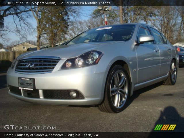 2007 Infiniti M 35 Sport Sedan in Liquid Platinum Metallic