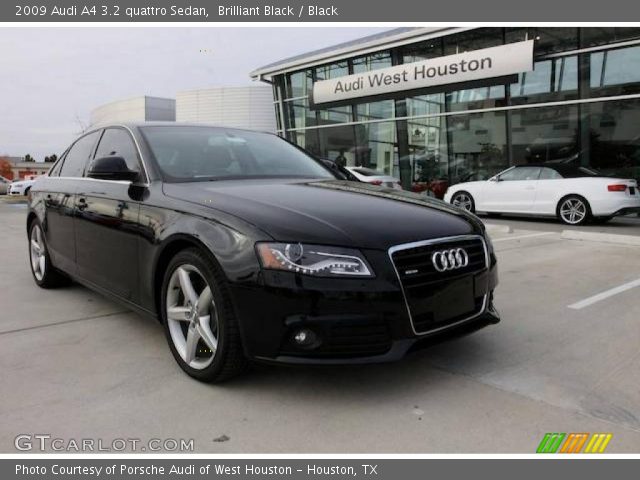 2009 Audi A4 3.2 quattro Sedan in Brilliant Black