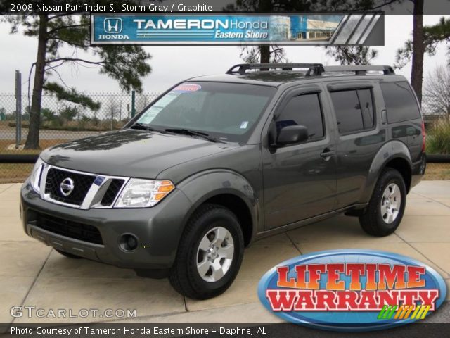 2008 Nissan Pathfinder S in Storm Gray