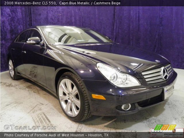 2008 Mercedes-Benz CLS 550 in Capri Blue Metallic