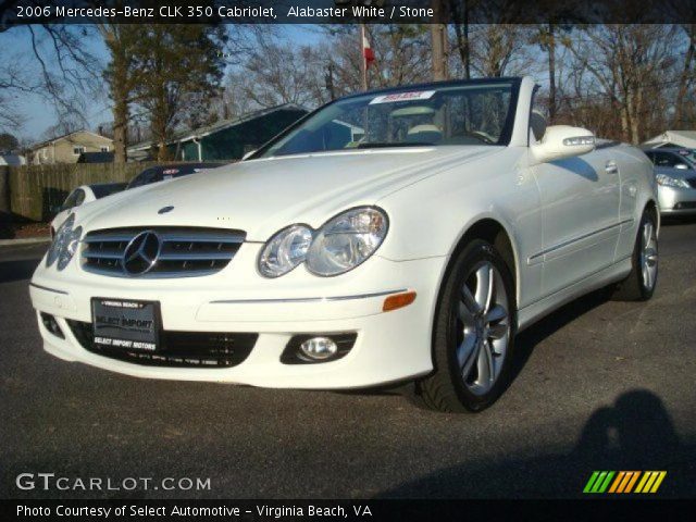 2006 Mercedes-Benz CLK 350 Cabriolet in Alabaster White