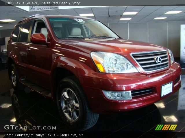 2008 Lexus GX 470 in Salsa Red Pearl