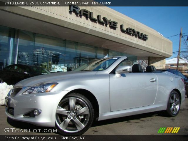 2010 Lexus IS 250C Convertible in Tungsten Silver Pearl
