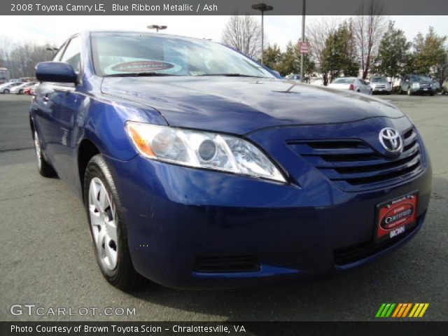 2008 Toyota Camry LE in Blue Ribbon Metallic