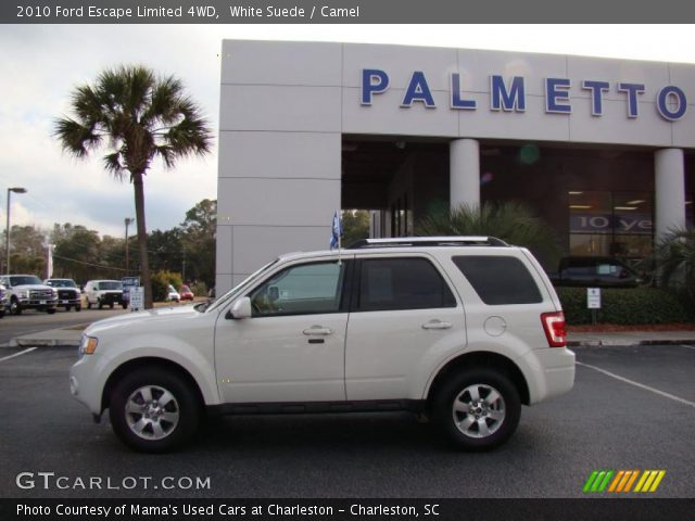 2010 Ford Escape Limited 4WD in White Suede