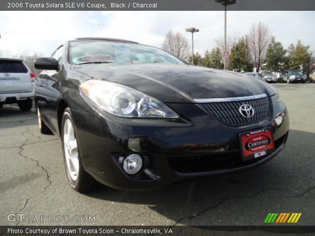 2006 Toyota Solara SLE V6 Coupe in Black