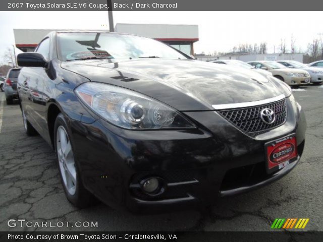 2007 Toyota Solara SLE V6 Coupe in Black