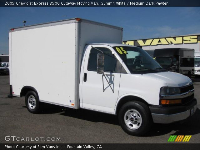 Summit White 2005 Chevrolet 2005 Chevrolet Express Van. Summit White 2005 Chevrolet
