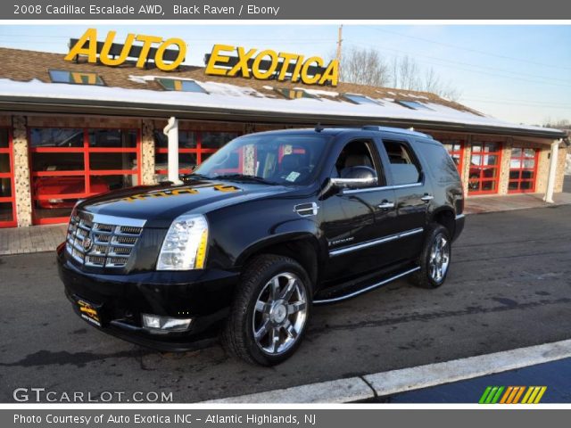 2008 Cadillac Escalade AWD in Black Raven